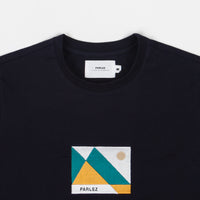 Parlez Horizon Organic T-Shirt - Navy thumbnail