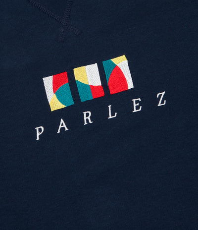 Parlez Jacobson Crewneck Sweatshirt - Navy
