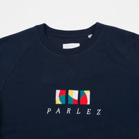 Parlez Jacobson Crewneck Sweatshirt - Navy thumbnail