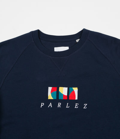 Parlez Jacobson Crewneck Sweatshirt - Navy