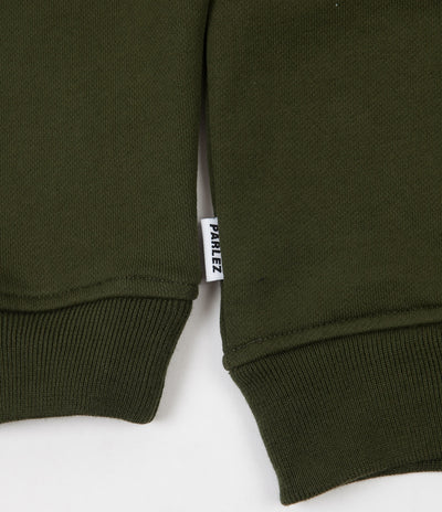 Parlez Jetty 1/4 Zip Sweatshirt - Khaki