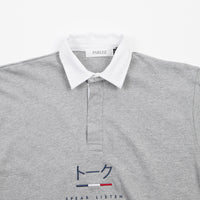 Parlez Kiku Rugby Shirt - Heather Grey thumbnail
