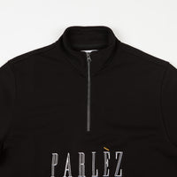 Parlez Krisel 1/4 Zip Sweatshirt - Black thumbnail