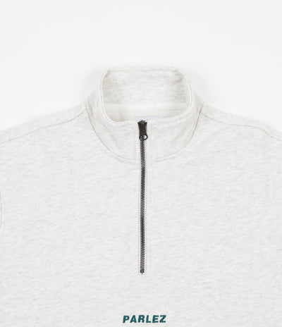 Parlez Ladsun 1/4 Zip Sweatshirt - Heather