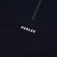 Parlez Ladsun 1/4 Zip Sweatshirt - Navy thumbnail