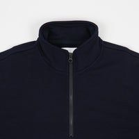 Parlez Ladsun 1/4 Zip Sweatshirt - Navy thumbnail