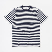 Parlez Ladsun Heavy Stripe T-Shirt - Navy thumbnail