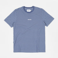 Parlez Ladsun Stripe T-Shirt - Dusty Blue thumbnail