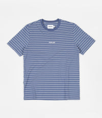 Parlez Ladsun Stripe T-Shirt - Dusty Blue