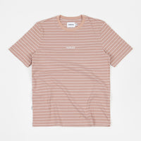 Parlez Ladsun Stripe T-Shirt - Dusty Pink thumbnail