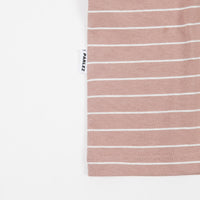 Parlez Ladsun Stripe T-Shirt - Dusty Pink thumbnail