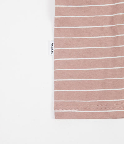 Parlez Ladsun Stripe T-Shirt - Dusty Pink