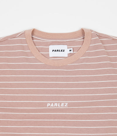 Parlez Ladsun Stripe T-Shirt - Dusty Pink