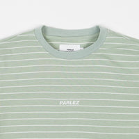 Parlez Ladsun Thin Stripe T-Shirt - Sage thumbnail