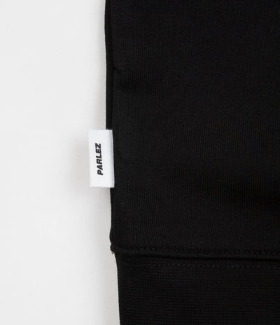 Parlez Laguna 1/4 Zip Sweatshirt - Black
