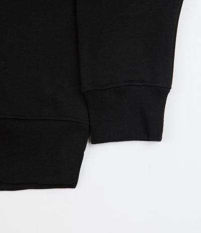 Parlez Moritz 1/4 Zip Sweatshirt - Black