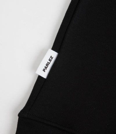 Parlez Moritz 1/4 Zip Sweatshirt - Black