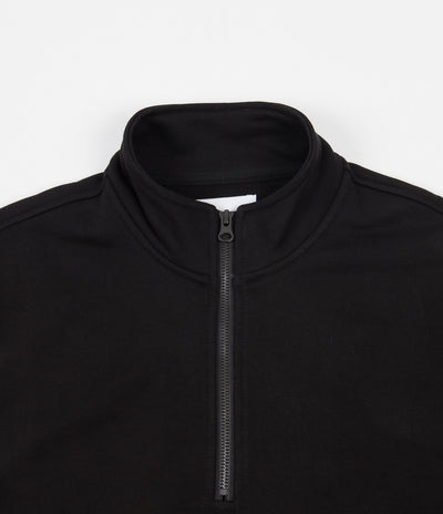 Parlez Nelson 1/4 Zip Sweatshirt - Black