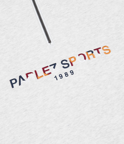 Parlez Nelson 1/4 Zip Sweatshirt - Heather