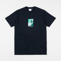 Parlez Oblique T-Shirt - Navy thumbnail