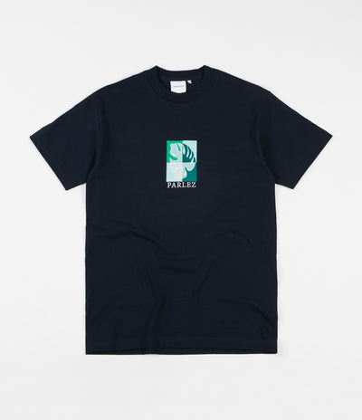 Parlez Oblique T-Shirt - Navy