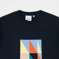 Parlez Otto T-Shirt - Navy thumbnail