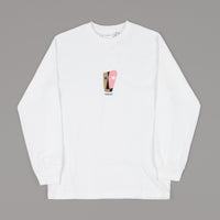 Parlez Painter Long Sleeve T-Shirt - White thumbnail