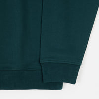 Parlez Payne 1/4 Zip Sweatshirt - Deep Teal thumbnail