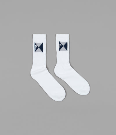 Parlez Pennant Socks - Navy