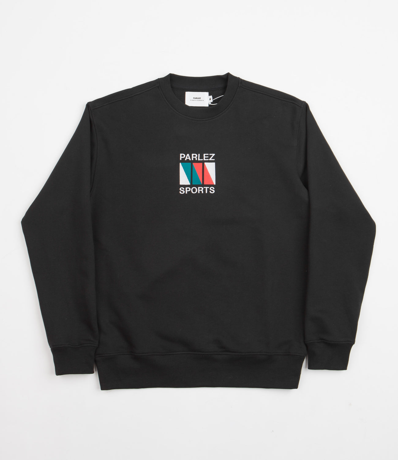 Parlez Pinisi Crewneck Sweatshirt Black Flatspot