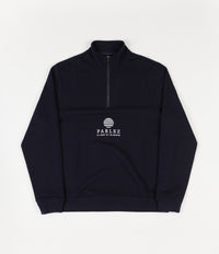 Parlez Purcel 1/4 Zip Sweatshirt - Navy