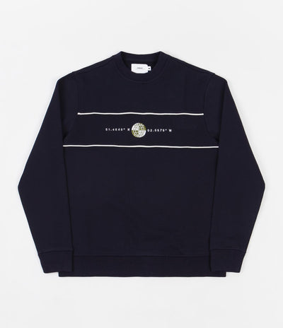 Parlez Sadler Crewneck Sweatshirt - Navy