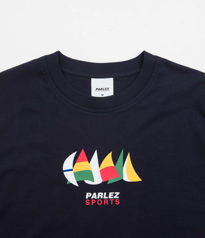Parlez Seabreeze T-Shirt - Navy | Flatspot