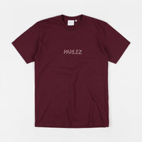 Parlez Shadow T-Shirt - Burgundy thumbnail