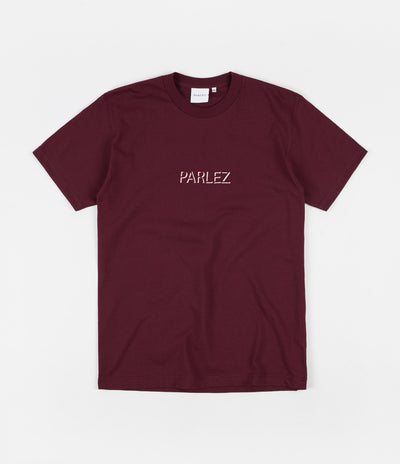 Parlez Shadow T-Shirt - Burgundy