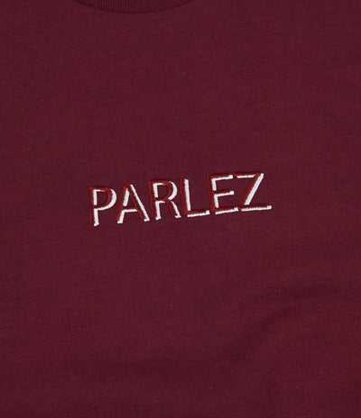 Parlez Shadow T-Shirt - Burgundy
