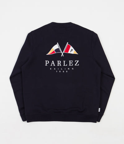 Parlez Solent Crewneck Sweatshirt - Navy