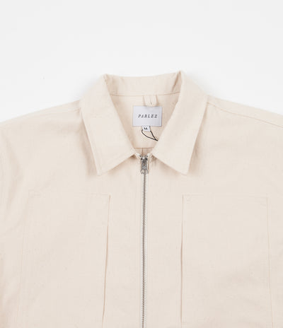Parlez Sparkman Zip Shirt - Ecru