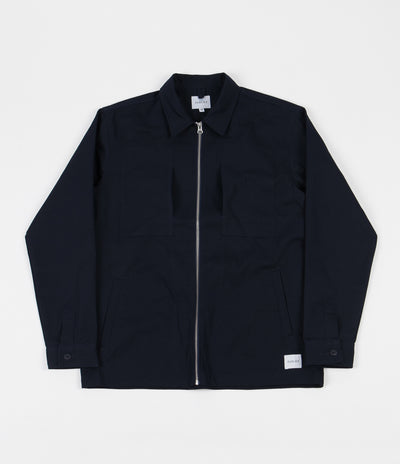 Parlez Sparkman Zip Shirt - Navy