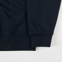 Parlez Spits 1/4 Zip Sweatshirt - Navy thumbnail