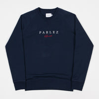 Parlez Sport Script Crewneck Sweatshirt - Navy thumbnail