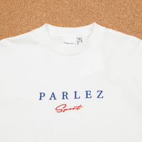 Parlez Sport Script Long Sleeve T-Shirt - White thumbnail