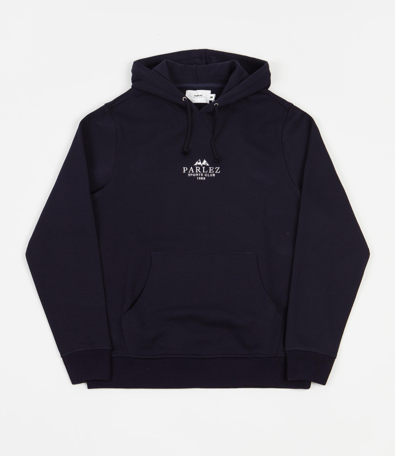 Parlez Sports Club Hoodie Navy Flatspot