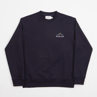 Parlez Swan Crewneck Sweatshirt - Navy thumbnail