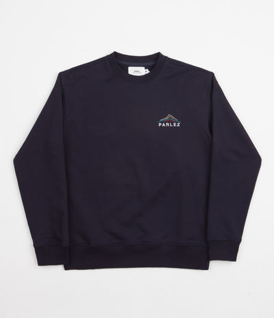 Parlez Swan Crewneck Sweatshirt - Navy