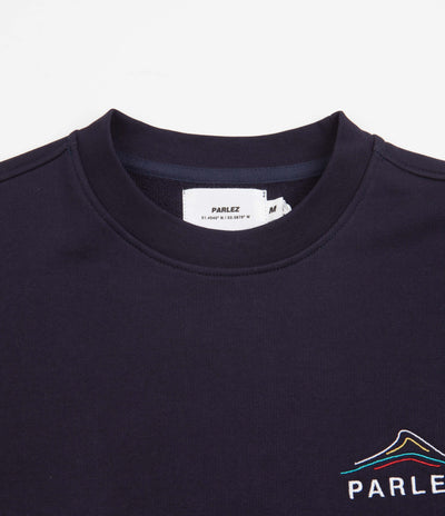 Parlez Swan Crewneck Sweatshirt - Navy