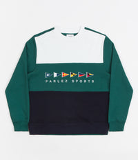 Parlez Tanner Crewneck Sweatshirt - Deep Teal