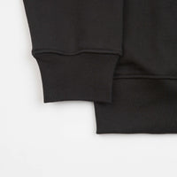 Parlez Tether 1/4 Zip Sweatshirt - Black thumbnail