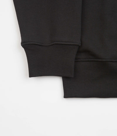Parlez Tether 1/4 Zip Sweatshirt - Black