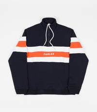 Parlez Tether 1/4 Zip Sweatshirt - Navy